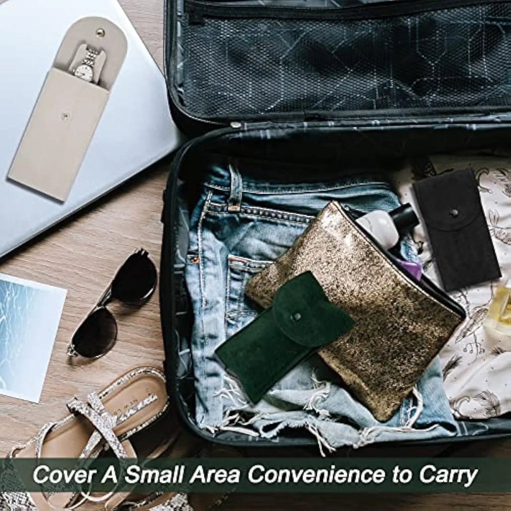 Watch Pouch, Portable Flannelette Watch Storage Bag Watch Travel Pouch Watch Storage Pouch for Men and Women