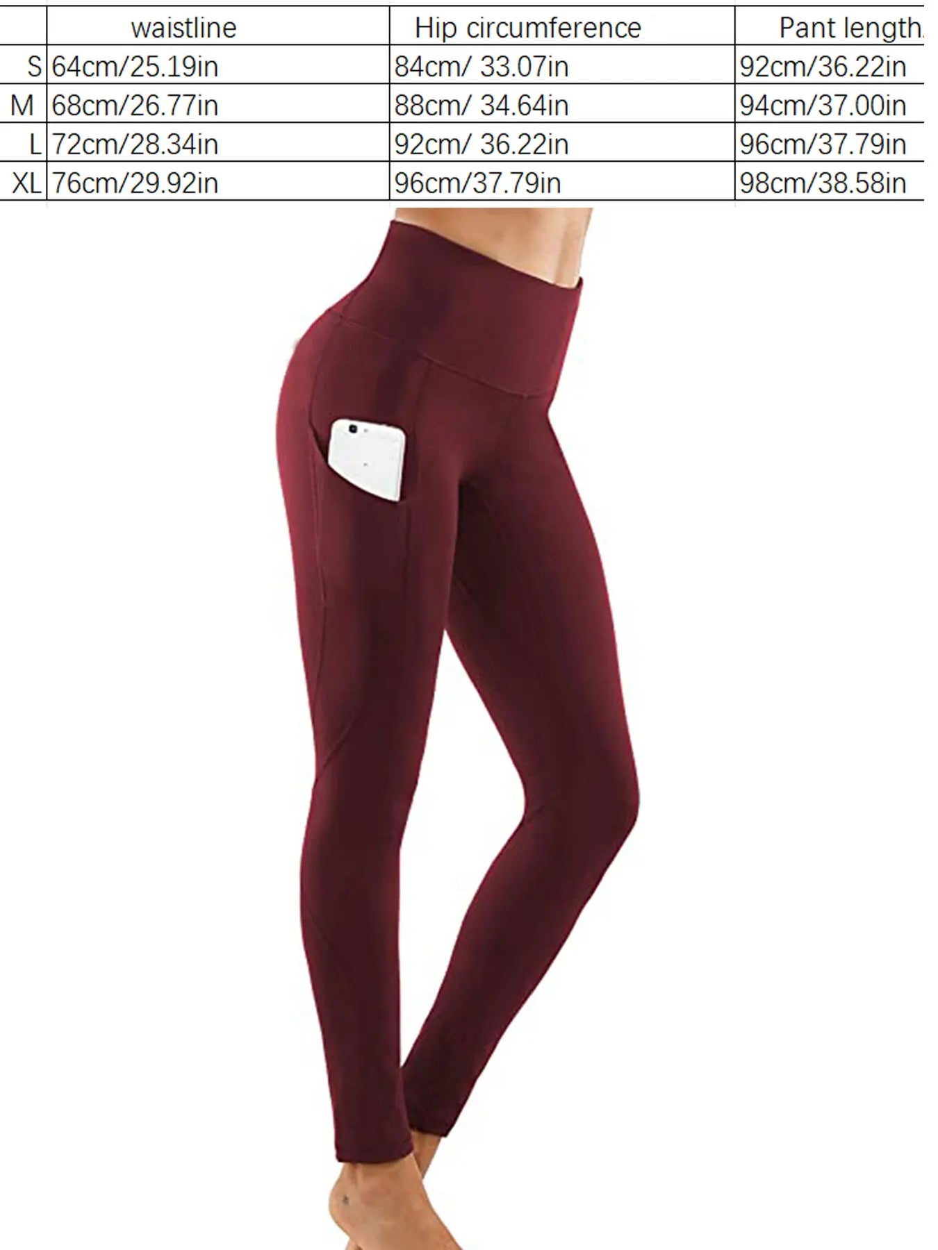 Yoga side pocket casual sports comfortable breathable ladies high waist fall leggings