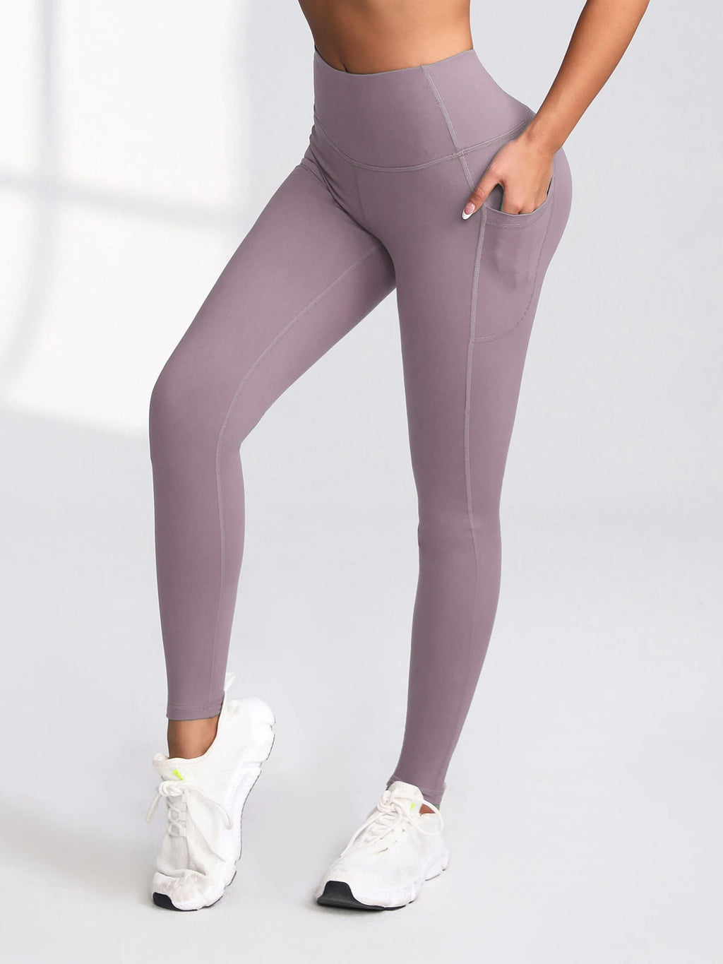 S-2XL Autumn Pockets Gym Leggings Women Push Up High Waist Running Outdoors Sports Leggings Women Activewear Stretch Pants
