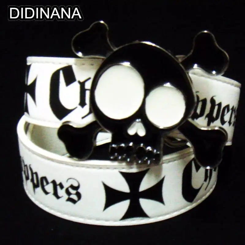 Women Men Gothic punk Harajuku belt men's belt Millennium y2k Spicy Girl Couple Style Lovers style rivet Goth Belts Gift